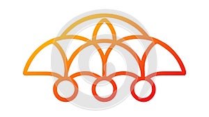 Abstract Cloud Network Illustration, Digital Storage Vector, vector design Generative AI