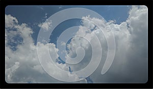 Abstract clouds texture dull background template for website, abstract info graphics template design.