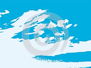 Abstract Clouds Vector Textured Background