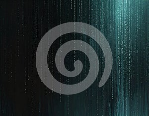 Abstract code stream background, binary flow