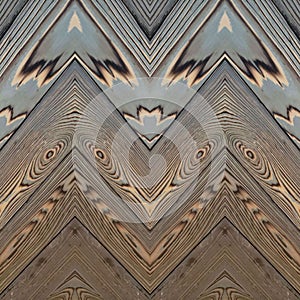 abstract collage design of an image of wood strips in brown colors, background and texture