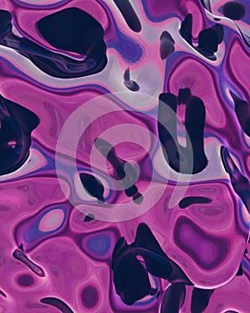 Abstract color background of curved glass texture