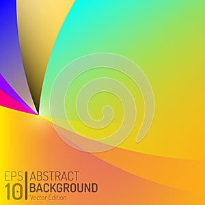 Abstract Color Background Design. Vector Elements. Creative Wallpaper Illustration. EPS10
