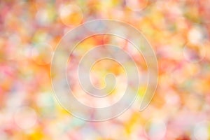 Abstract color background. Pastel color tone with bokeh and ligh