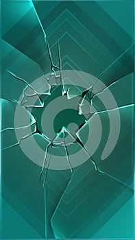 Abstract color broken glass mobile wallpaper_046