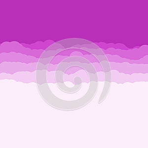Abstract Color Clouds Sky Generative Art background illustration