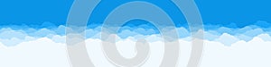 Abstract Color Clouds Sky Generative Art background illustration