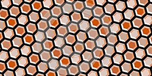 Abstract color hexagon background. Modern cube texture. Vector EPS 10