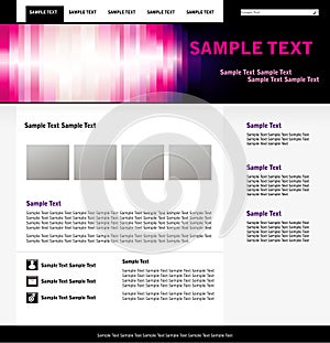 Abstract color homesite