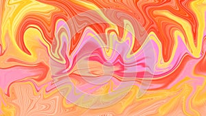 Abstract color liquify wave