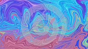 Abstract color liquify wave