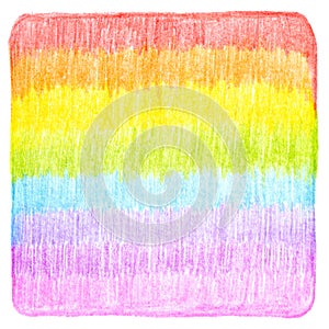 Abstract color pencil scribbles background