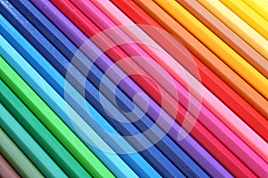 Abstract Color pencils photo