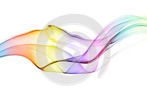 Abstract color smoke background