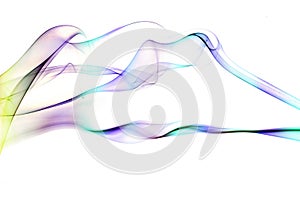 Abstract color smoke background