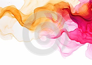 abstract color splash isolated on white background