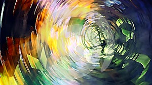abstract color swirl