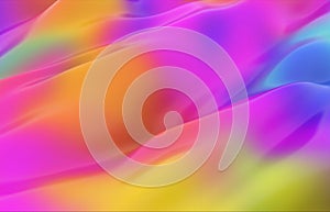 Abstract colored background imitating liquid paint