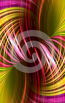 Abstract colored caramel background. 3d renderig