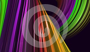 Abstract colored caramel background. 3d renderig