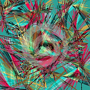 Abstract colored graffiti background