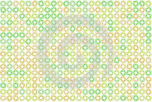 Abstract colored oval & mixed shape pattern. Art, canvas, white & drawing.