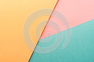 Abstract colored paper background geometric pastel tone wallpaper