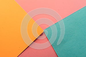 Abstract colored paper background geometric pastel tone wallpaper