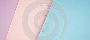 abstract colored paper background geometric pastel tone wallpaper banner