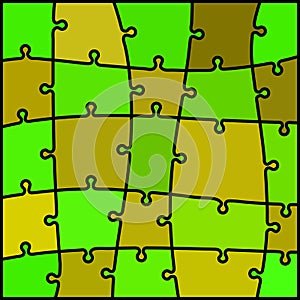 Abstract colored puzzle background