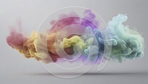 Abstract colored smoke elements background.