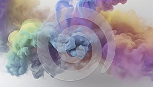 Abstract colored smoke elements background.