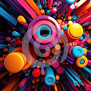 Abstract colorful background