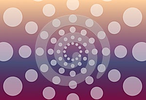 Abstract colorful background with circles pattern