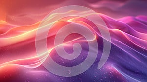 An abstract and colorful background featuring vibrant gradient waves in various shades