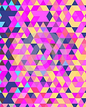 Triangled background