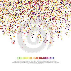 Abstract colorful background.