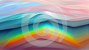 Abstract colorful background, Vivid Rainbow Ice gradient background