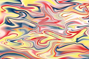 Abstract colorful background, wallpaper. Mixing paints. Modern art. Marble texture