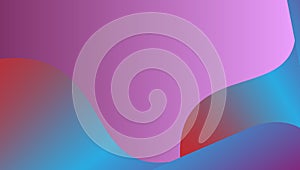 Abstract Colorful Background with Waves and Gradient