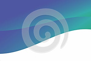 Abstract Colorful Background with Waves and Gradient