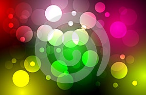 Abstract colorful blur boken background,festive background.