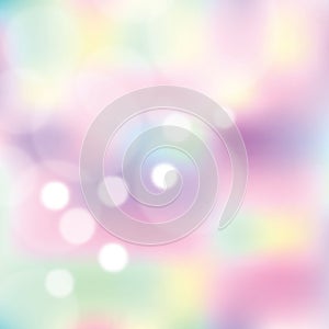 Abstract colorful blurred background