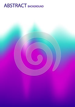 Abstract colorful blurred gradient mesh background.