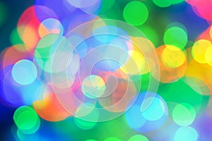 Abstract colorful bokeh background for Christmas xmas, Happy new year 2020, festive, event, happy birthday, celebration,