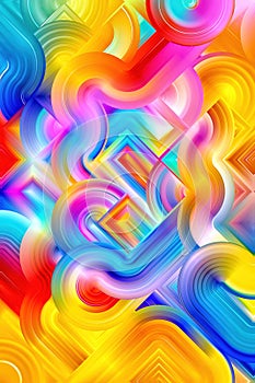 Abstract colorful bold color background