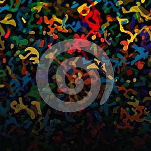 Abstract colorful cambered design. EPS 8