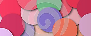 abstract colorful circle geometric background.modern background with circcle shapes.