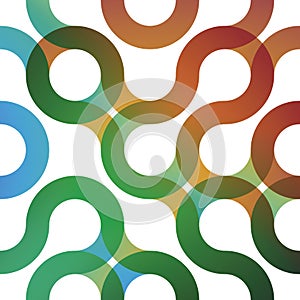 Abstract colorful circles