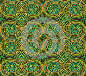 Abstract colorful circles